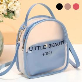 Sac à dos transparent Top avec pochette intérieure 2en1 