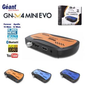 Géant Démodulateur GN-M4 Mini Evo (12 Mois IPTV, 18 Mois Serveur )