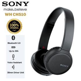 Sonyyy Casque Bluetooth Original sans fil assistant vocal,charge rapide, autonomie jusqu'à 35 heures WH-CH510
