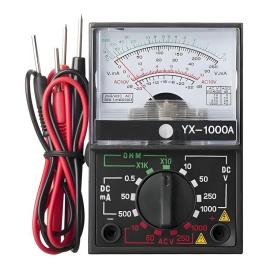 Multimètre Portable avec une paire de stylos de Test pour mesurer la tension et le courant continu 