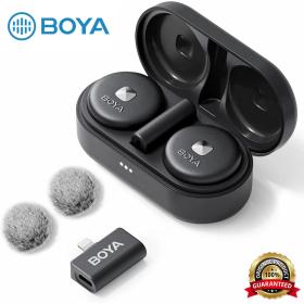 Microphone Cravate Sans Fil BOYYYA Omic-U IPhone Type C – ميكروفون بويا أصلي