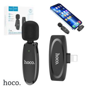 Hocooo L15 Microphone Cravate Sans fil IPHONE – ميكروفون لاسلكي أصلي