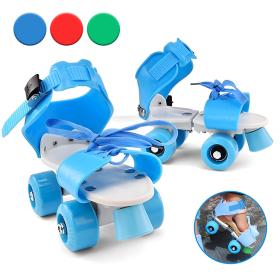 🔥Patins à Roulettes Réglables Pour Enfants حذاء التزلج على 4 عجلات