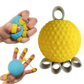 Balle de Réé-ducatiion et de Renforcement pour la Main 2 en 1 – كرة تمرين المعصم