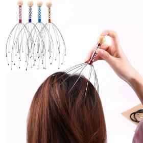 Mas-seur du Cuir Chev-elu ,Relaxation Profonde et Stimulation en Douceur – أداة تدليك فروة الرأس