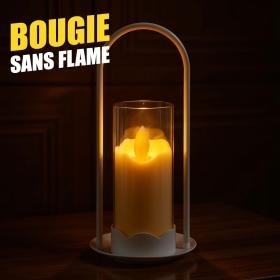 Bougies Sans Flamme – Élégance, Sécurité – شمعة بدون نار للديكور