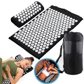 Stimulez Votre Bien-Être – Tapis et Coussin de Relaxation Inclus Sac– بساط تدليك مع وسادة وحقيبة متنقلة