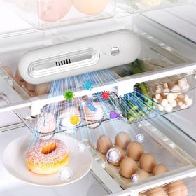 Purificateur d'air pour réfrigérateur , désodorisant , garde les aliments et la fraîcheur 