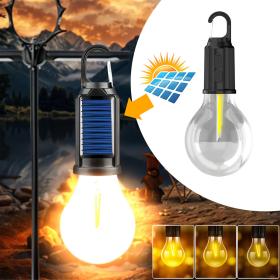 Lampe de Camping Solaire Étanche – 3 Modes d’Éclairage pour Vos Aventures T01-B – مصباح محمول بالطاقة الشمسية