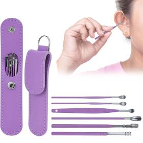Kit de Retrait de Cér-umen pour Oreilles 6 pièces – طقم تنظيف الأذن