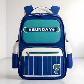 Sac à Dos Scolaire pour Enfants SUNDAY Bleu – حقيبة ظهر مدرسية للأطفال أزرق