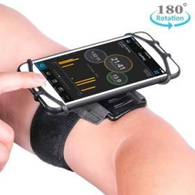 Brassard de Sport Rotatif à 180° pour Smartphones – حامل هواتف للرياضيين