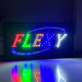 Plaque de Signalisation LED Multicolore Flexy – لوحة إشهارية ضوئية