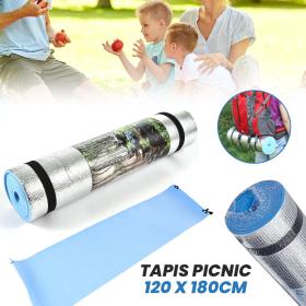 تمتع براحة كاملة أثناء التخييم! سجادة EVA مقاومة للماء بحجم واسع 180×120 سم