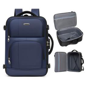 حقيبة ظهر سفر متعددة الوظائف بسعة كبيرة – IYM-04، لون أزرق جذاب