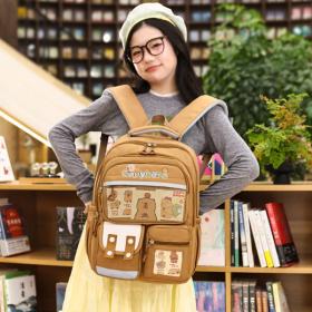 حقيبة مدرسية كيوت للأطفال – كابيبـارا بني