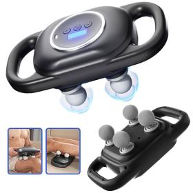 Machine de massage à percussion 4 têtes avec avec 9 vitesses et modes – جهاز تدليك العظلات