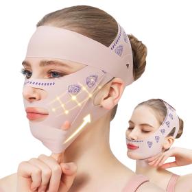 Masque de Lif-ting Facial Anti-Relâchement pour Visage et Menton – قناع شد الوجه