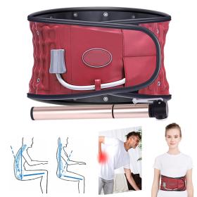 Ceinture de décompression Gonflable avec 28 colonnes d’air et pompe- حزام شد الظهر قابل للنفخ