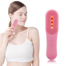 Brosse nettoyante visage en silicone – pratique et efficace – فرشاة تنظيف الوجه بخاصية الإهتزاز