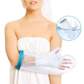Protection étanche pour demi-bras plâtré 👌– غطاء عازل للمياه لليد المكسولة