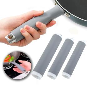 Couvercle de poignée de casserole 3PCS en silicone résistant à la chaleur – غطاء مقبض المقلاة مضاد للحرارة