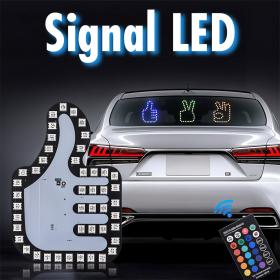 Lumière LED Doigts de Signalisation pour Voitures 1PCS