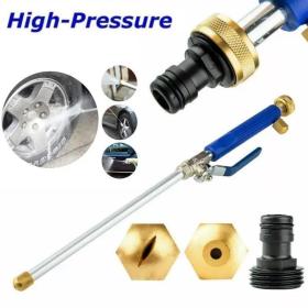 Piistooolet à eau haute pression avec Jet et Embouts de pulvérisation pour Le Lavage de Voiture 46cm