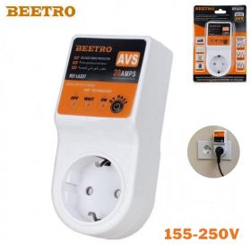 Prise électrique de protection 155-250V 20A BEETROOO