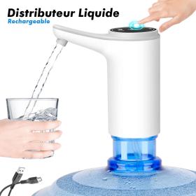 Distributeur de bouteilles d’eau Rechargeable USB Distributeur Automatique