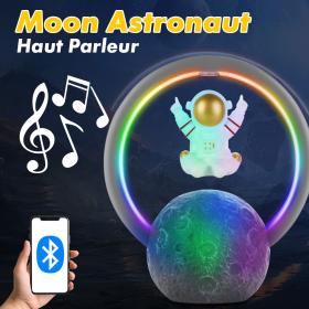 Haut-parleur Bluetooth et Lampe d’astronaute en lévitation magnétique avec lampe flottante 