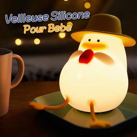 Veilleuse Silicone Rechargeable Pour Bébé ZH118