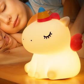 Veilleuse en Silicone  pour Chambre d’enfant Rechargeable