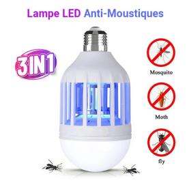 Ampoule LED Économique anti-moustiiiiiques 3 en 1 E27 AC220V