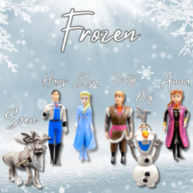 Ensemble de figurine Frozeeen 6 caractéres