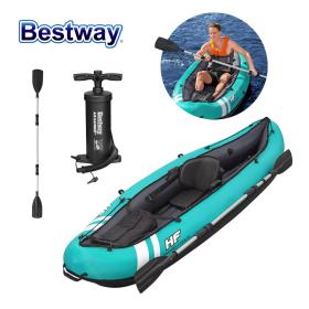 Hydroooo-Force Kayak Ventura Canoë Pompe+Rame Et Siège 130kg Bestway-65118