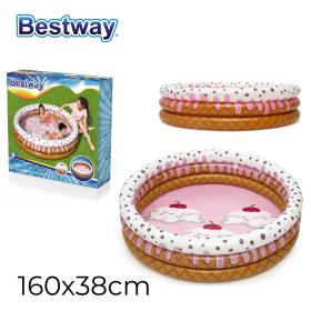 Piscine Gonflable Pour Enfants Donut 160 cm x 38 cm Bestway #51144