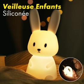 Veilleuse LED  en siliconé pour enfants, avec capteur tactile