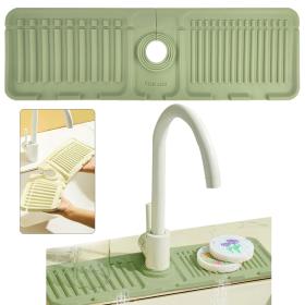 Tapis de drainage pour évier de cuisine et salle de baiiin